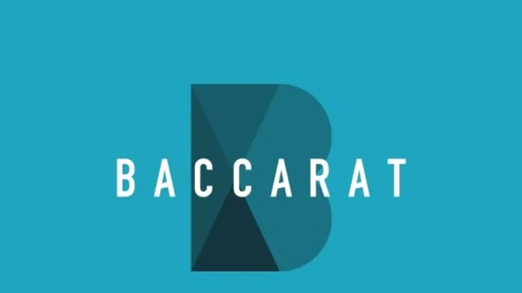 Tampilan antarmuka permainan Baccarat di layar ponsel pintar