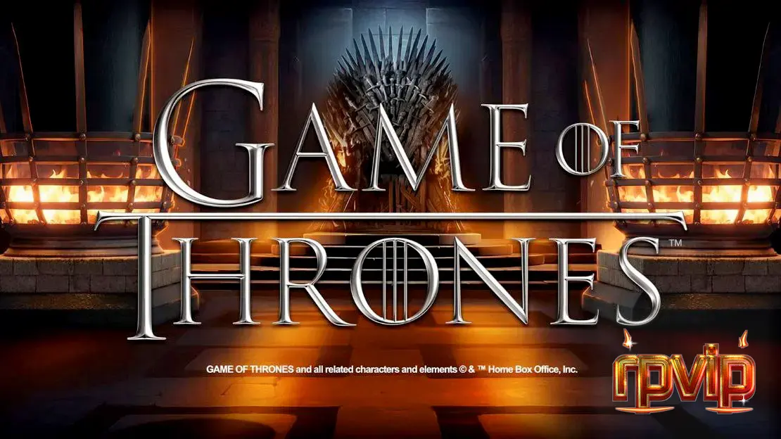 Tampilan visual permainan slot Game of Thrones dengan elemen sigil keluarga dan fitur Money Collect.